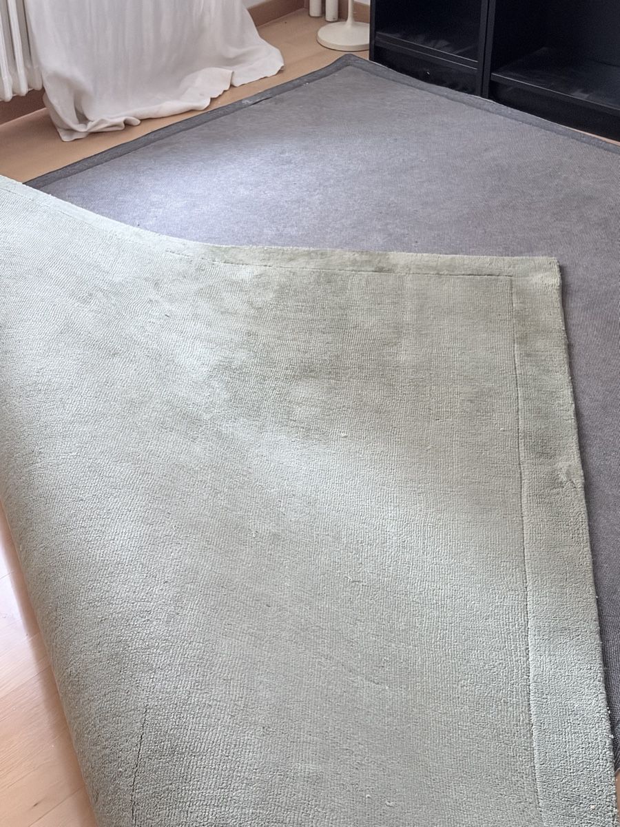 Tapis: Moss green carpet Jago carpet by made.com – D'occasion à Zürich par Michelleanca 1