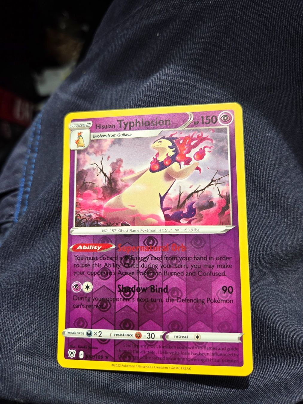 Pokémon Carte collezionabili: Pokemon Typhlosion reverse 052/ 189 ab 1 – Nuovo (secondo la descrizione) da Romoos venduto da Raf_65zw