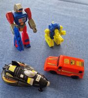 Hasbro 1990 4x Transformers G1 Figuren, Auto, Flugzeug, Jet
