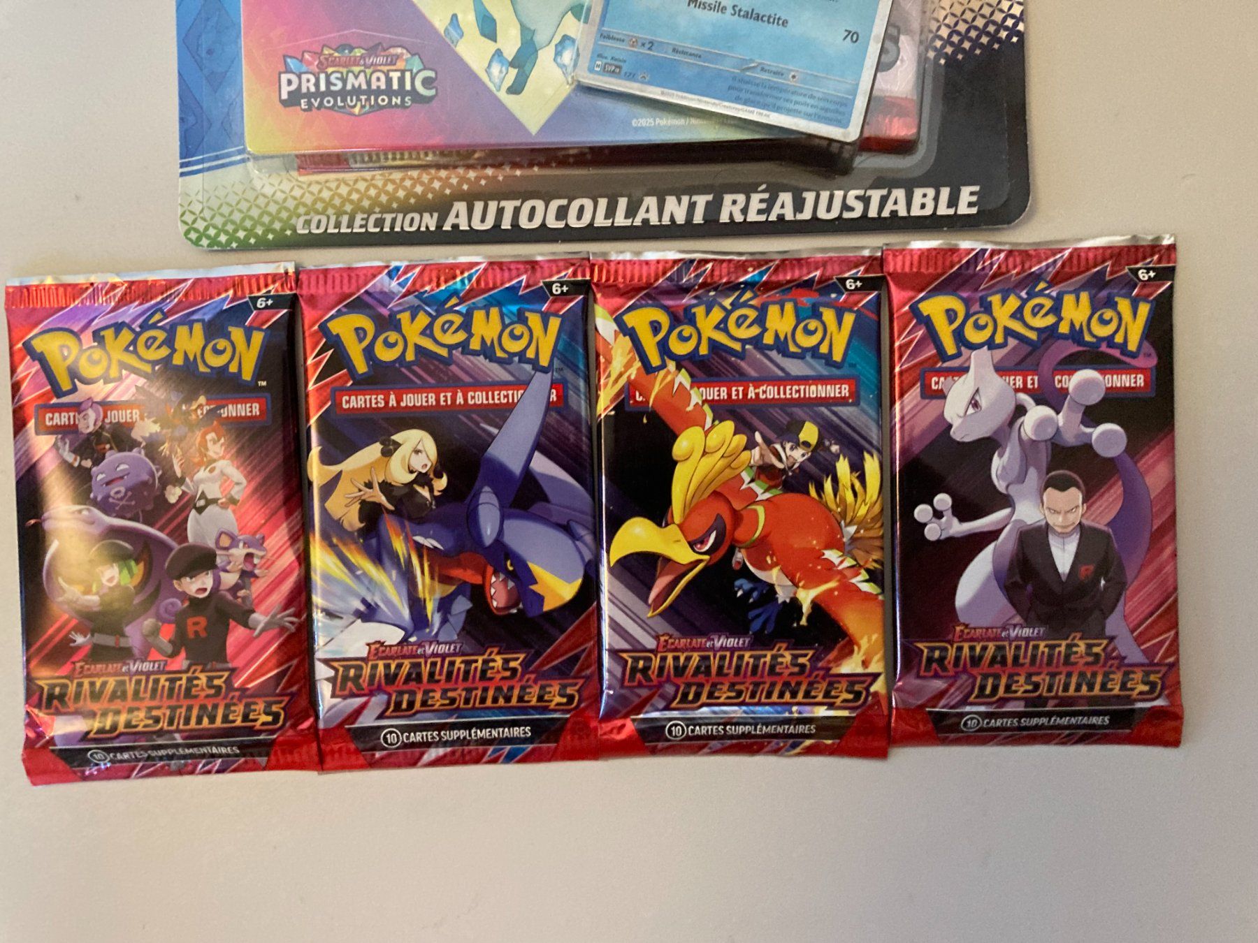 Pokémon Carte collezionabili: Pokémon - Évolutions Prismatiques Tripack +4 Booster – Nuovo e nell'imballaggio originale da Bern venduto da Elo444 2