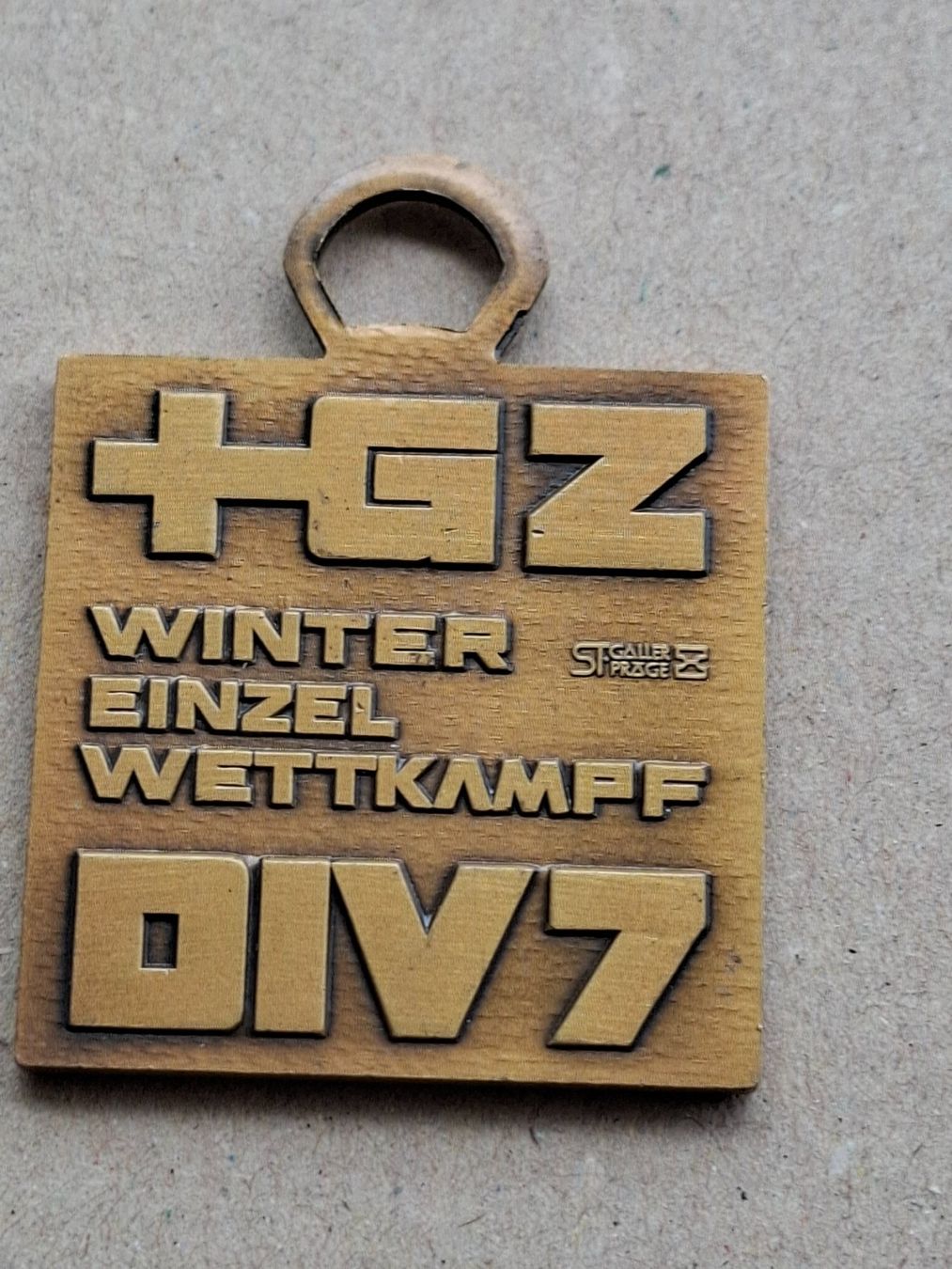Medaillen: DIV 7 Winter 1978 (L296) – Gebraucht aus Schwanden GL von Suvorov 1