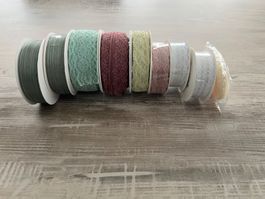 Diverses Dekoband / Spitzenband / Schleifenband, Neu