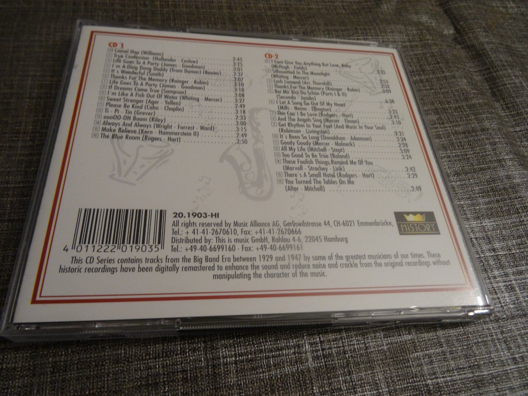 CD: Benny Goodman - Stompin' At The Savoy CD – Usato da Olten venduto da Disc-Ausverkauf 1