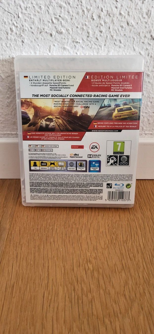 Sony Giochi: PS3 - Need for Speed Most Wanted – Usato da Münsingen venduto da DigitaleSpielecke 1