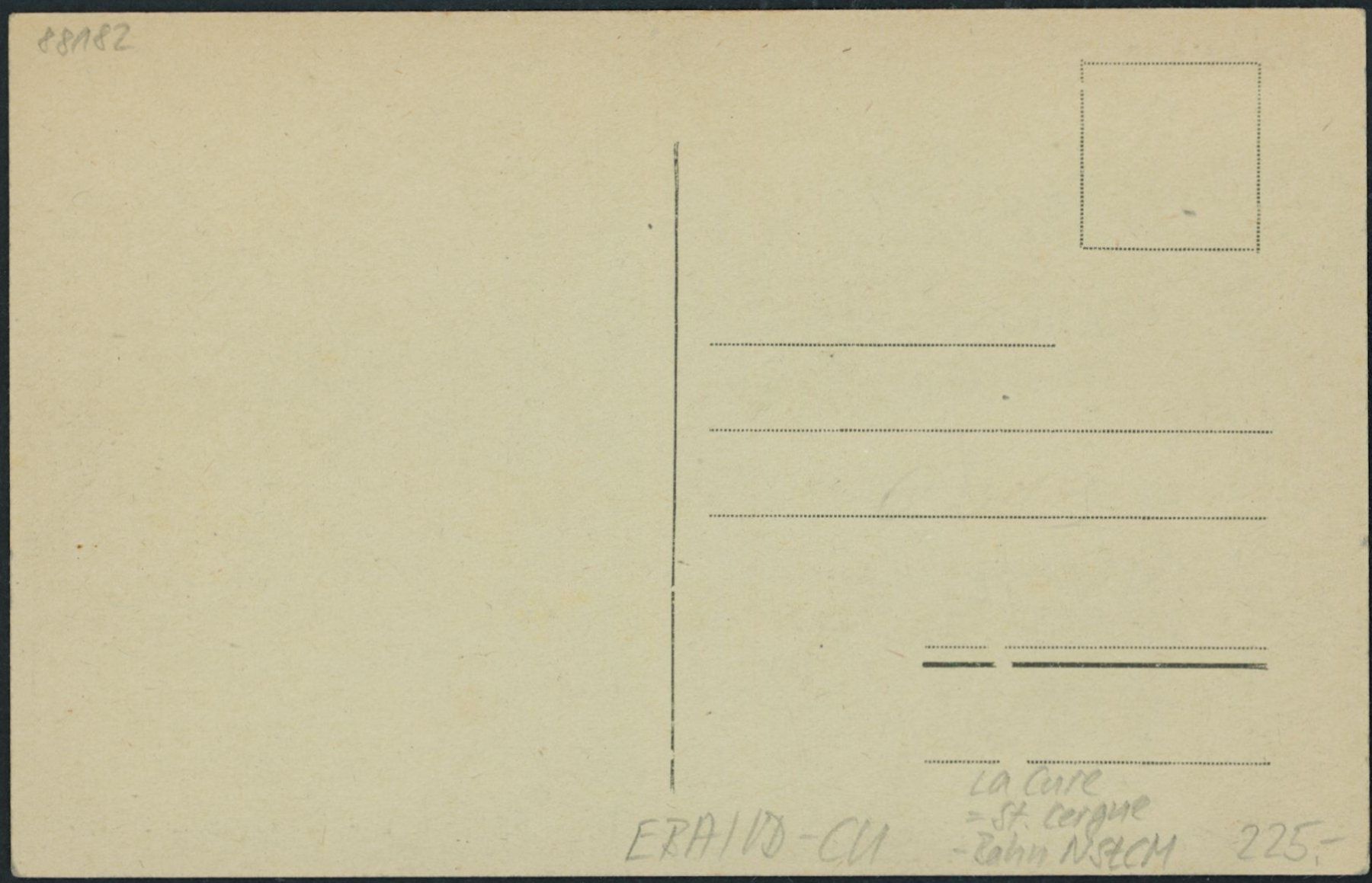 Cartoline postali: VD La Cure - Bahnhof - Bahn NStCM - St. Cergue – Nuovo (secondo la descrizione) da Schindellegi venduto da Jonathan77 1