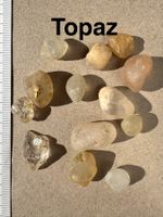 Topas  Topaze aus Namibia unbehandelt nature    Rohstein