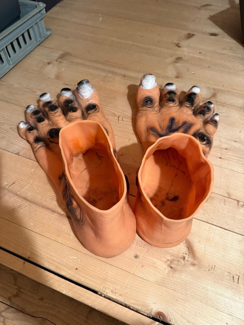Herrenschuhe: Halloween oder Grusel Party - Monsterfüsse aus Gummi – Gebraucht aus Auw von Francis07 2