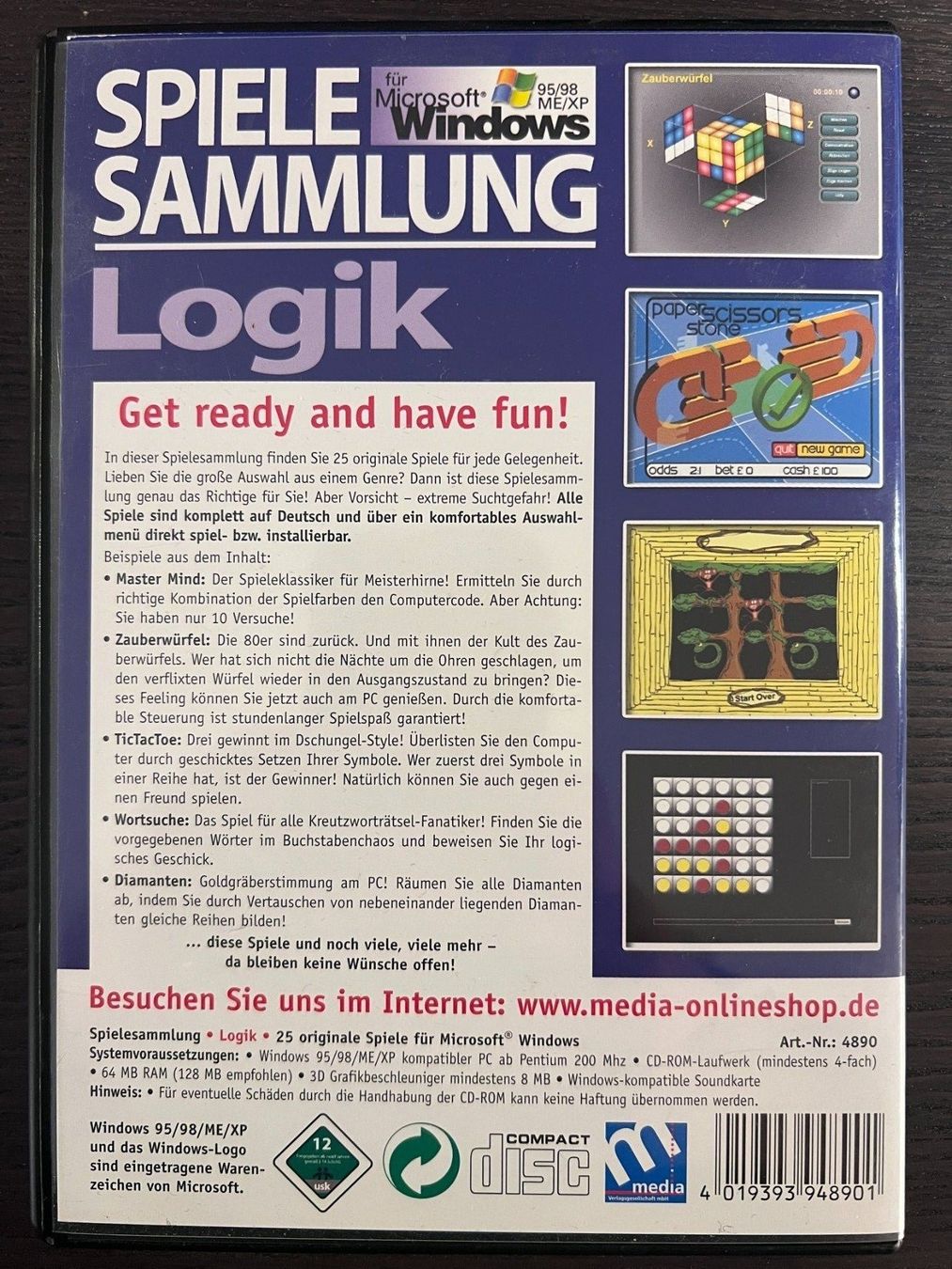 Microsoft Giochi: Spiele Sammlung Logik – Usato da Zürich venduto da F84 1