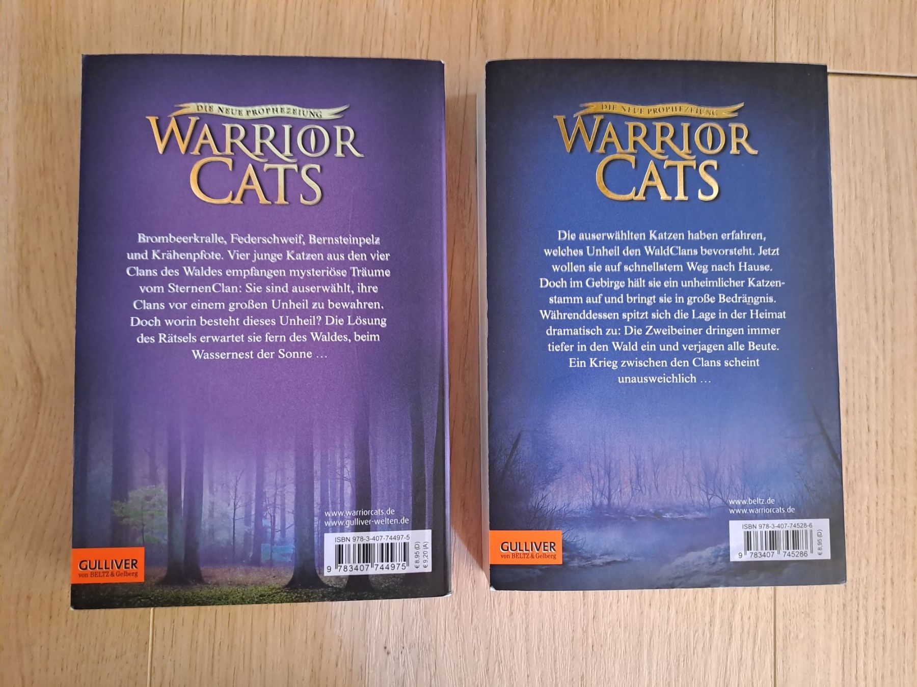 Libri: Warrior Cats Staffel 2 Band 1-2 – Usato da Untereggen venduto da ros_kz89 1