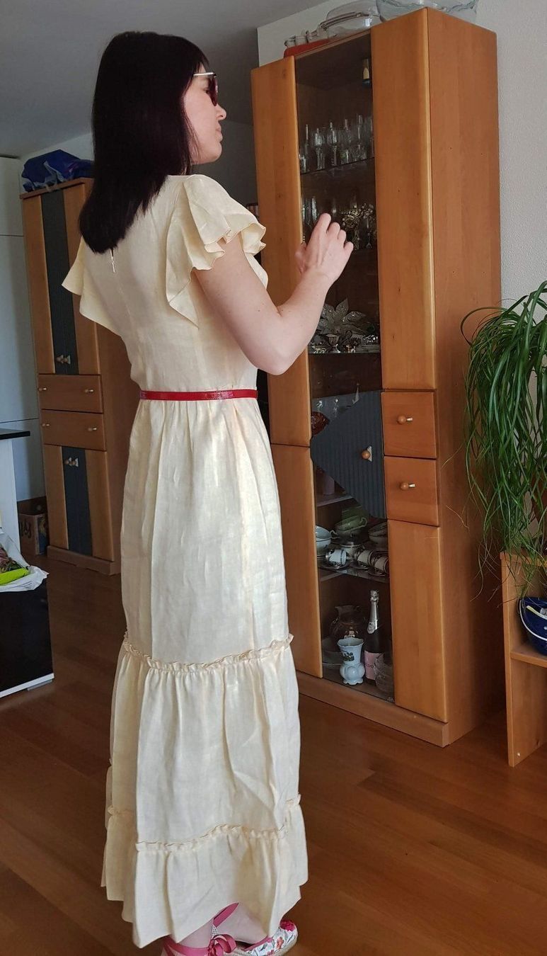 Vestiti: Leinenkleid+Espadrilles Gr.S+Gr.38 – Nuovo e nell'imballaggio originale da Reinach AG venduto da innamac 4