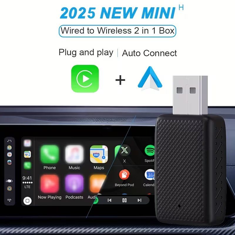 Chiavette USB: Wireless CarPlay Android Auto Adapter - Neuwertig! – Nuovo (secondo la descrizione) da Rotkreuz venduto da Quickseller-Pro 4