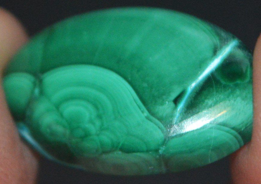 Minerali & Pietre curative: Cabochon L-683 - Chrysokoll Malachit - 27x17mm – Nuovo e nell'imballaggio originale da Goldiwil (Thun) venduto da han_v5b7 3