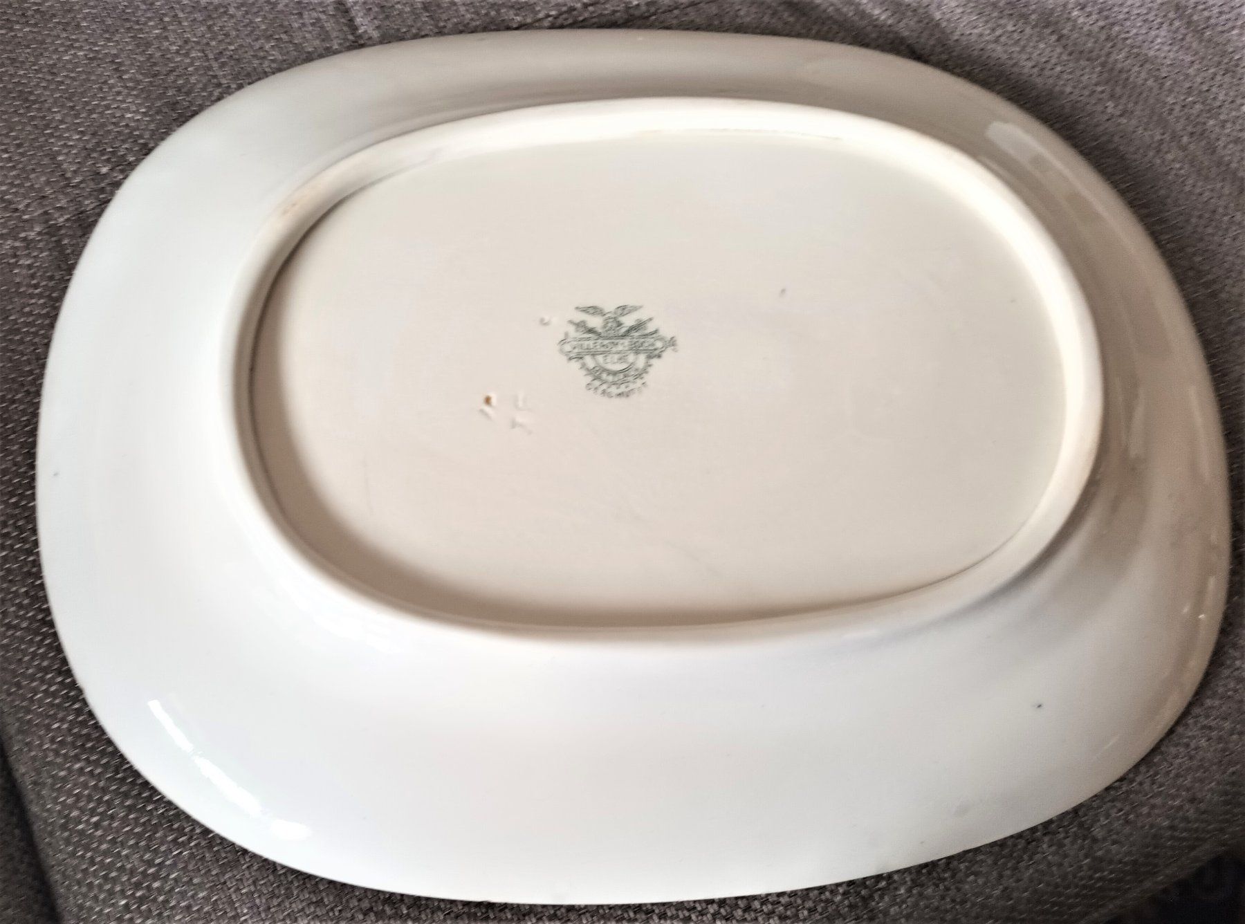 Villeroy & Boch Servierplatten: Villeroy & Boch Platte, alte Servierplatte, Elbe – Gebraucht aus Vaduz von Bergtiger 3