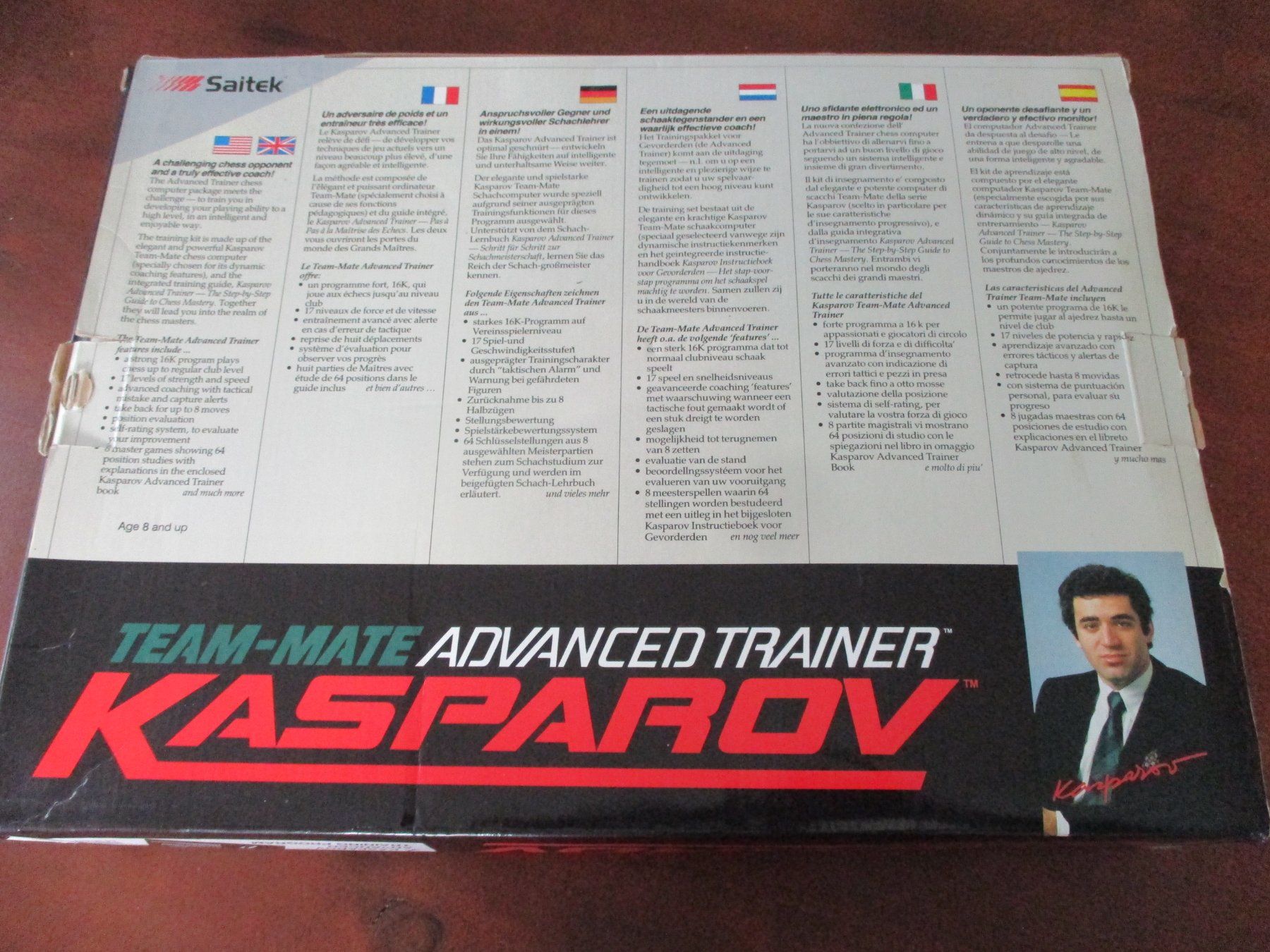 Saitek Giochi: Kasparov Team Mate Advanced Trainer – Usato da Liestal venduto da Disc-Point 1