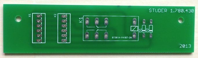 Componenti elettronici: PCB power control STUDER REVOX B780 NEUF – Nuovo e nell'imballaggio originale da La Plaine venduto da sil4555