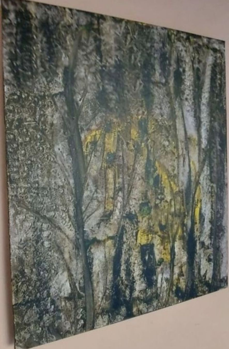 Gemälde: Gemälde,Wald , Herbst Farben,handmade 40×50 – Neu (gemäss Beschreibung) aus Riehen von Steinbock1970 2