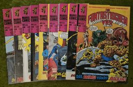 Die fantastischen Vier / Marvel Comics / Williams / 9 Hefte