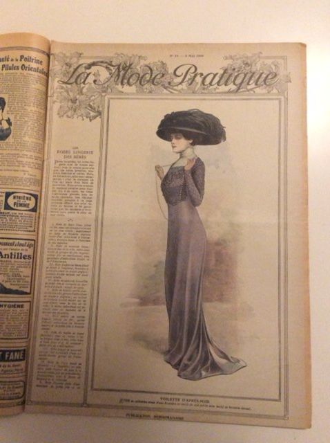 Zeitschriften & Magazine: Journal sur la Mode 1909 – Gebraucht aus Genève von edelweiss1900 2