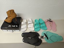 6 paar neue Schuhe
