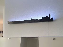 Skyline Solothurn mit LED licht