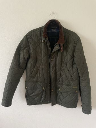 Polo Ralph Lauren Steppjacke – Grösse S – Olivgrün