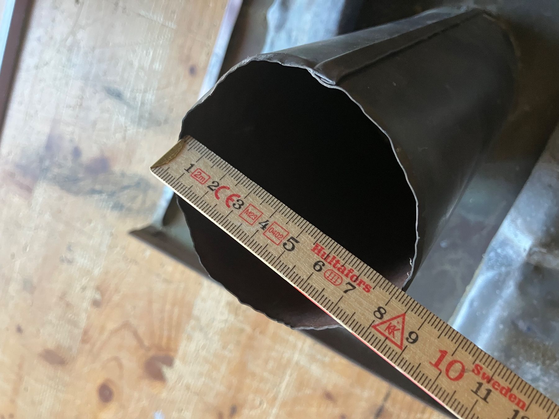 Altri materiali da costruzione: Dunstrohr- Einfassung Kupfer bis max.80mm Durchmesser – Usato da Spiez venduto da hinbieger 2