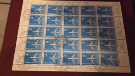 1960 Bogen Swissair 50 Rp.