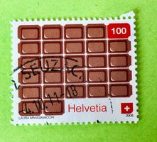 Nr.1285 Schokolade GESTEMPELT   