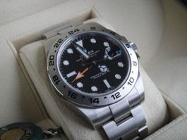 Rolex / Explorer II 42mm / Nahezu Fabrikneu