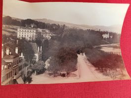 Alte Fotografie Lausanne, Hotel Beau-Rivage c1900