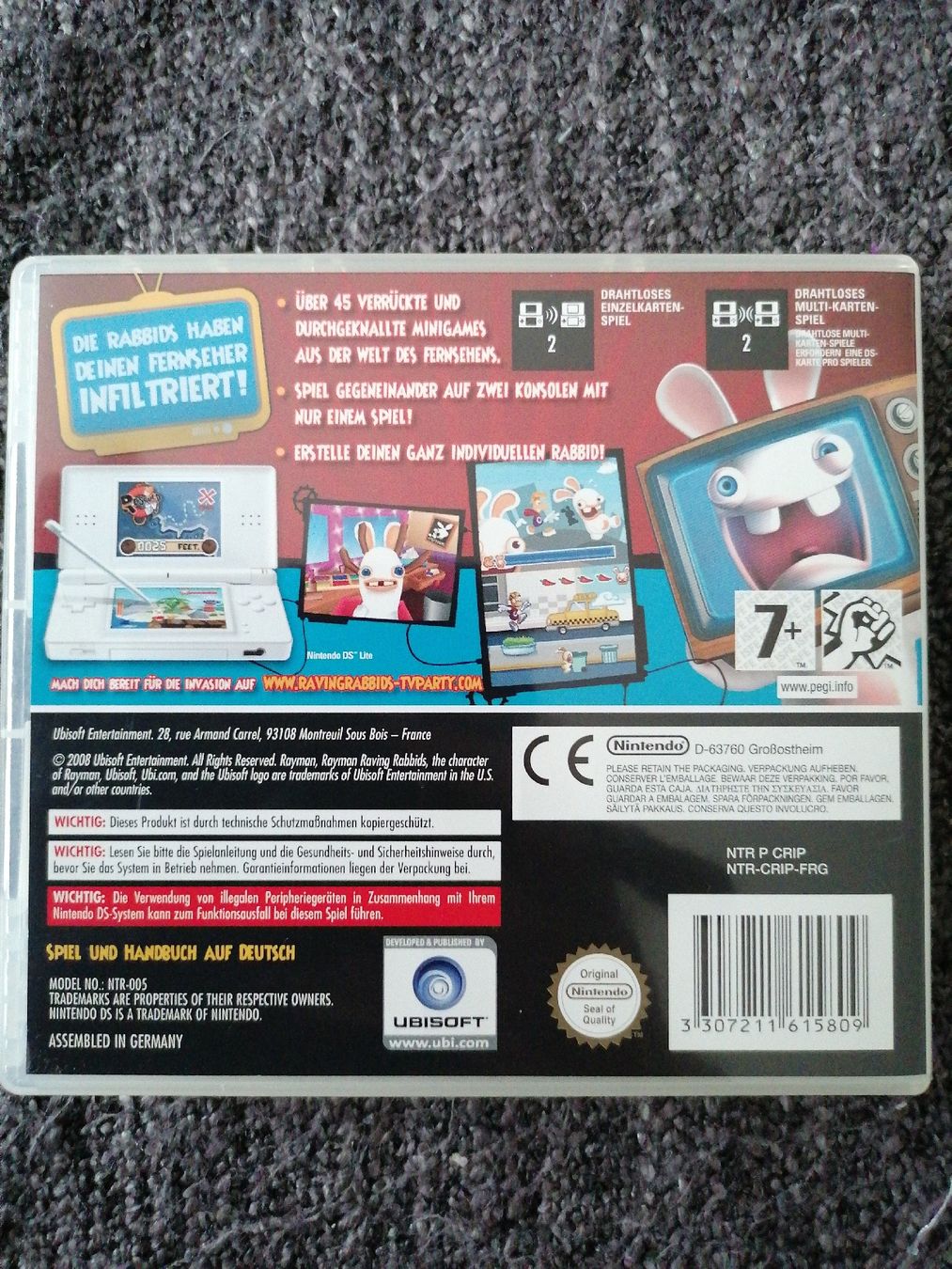 Nintendo Spiele: Raving Rabbids DS Spiel – Gebraucht aus Dübendorf von an_nk8z 1