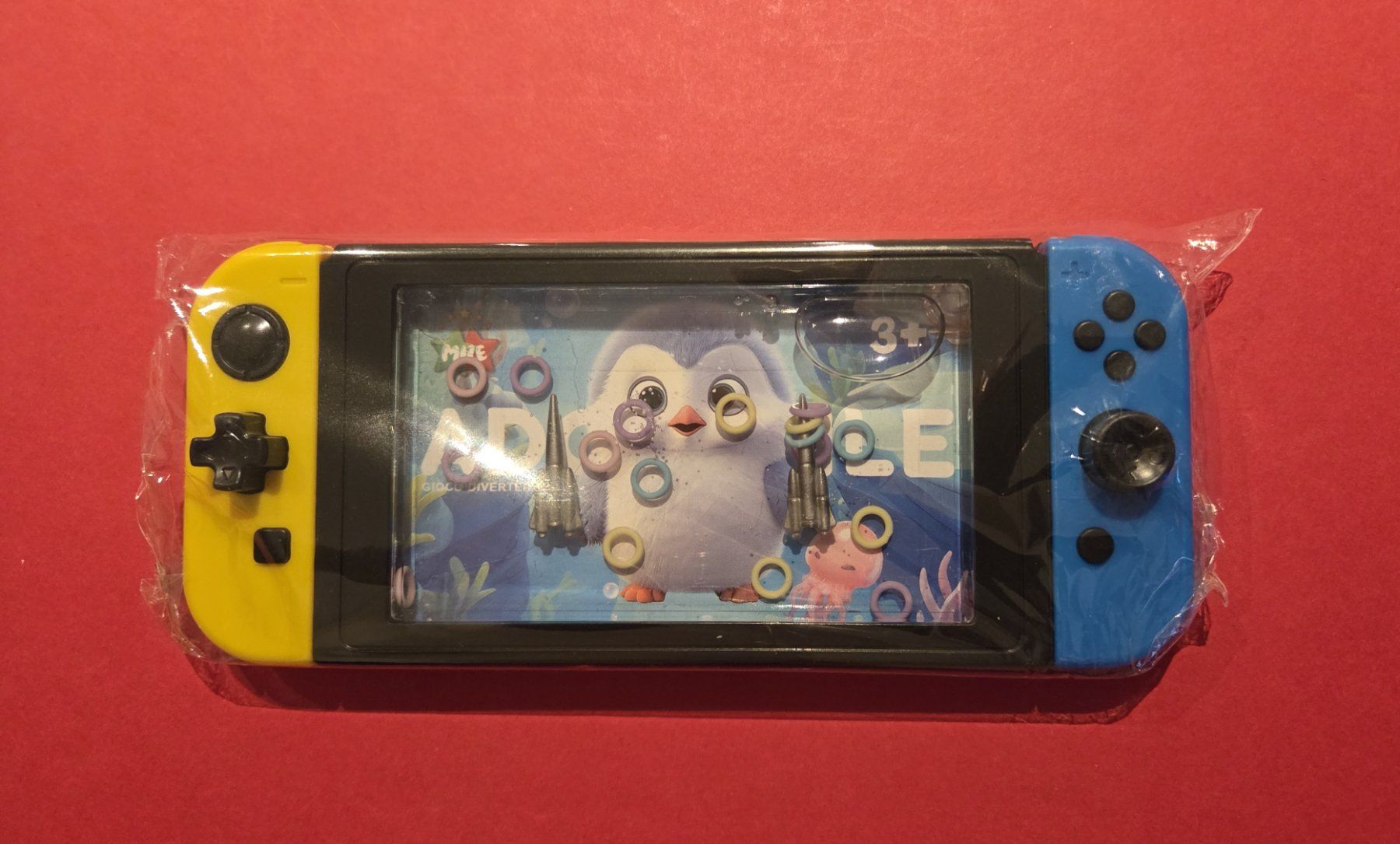 Giochi: Retro Wasser Ring Spiel Handheld im Nintendo Switch Designe – Nuovo e nell'imballaggio originale da Illnau venduto da BoFrost