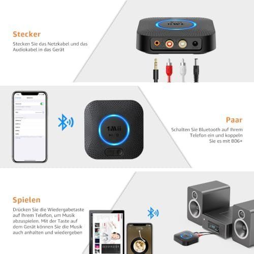 Casques audio: Plus Bluetooth HiFi Empfänger Drahtloser Audio – Neuf avec emballage d'origine à Hundwil par pac_6jh8 6