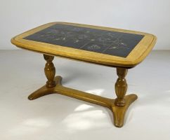 Table basse vintage signée – 1965
