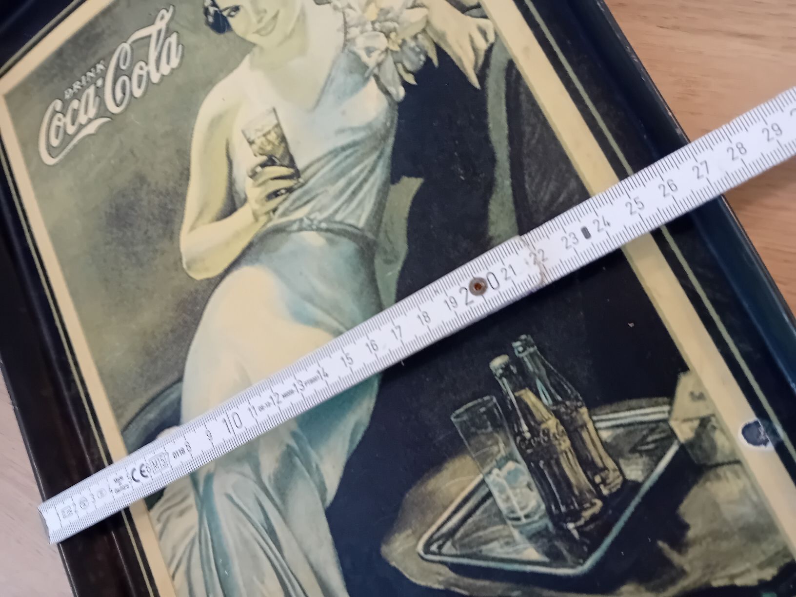 Coca-Cola Ecriteaux: Coca Cola Serviertablet / Blechschild – Défectueux à St. Urban par volvodreamer 6