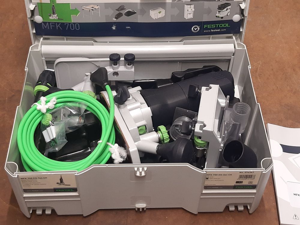 FESTOOL MFK 700 EQ-Set CH Modul - Kantenfräse (Neu (gemäss Beschreibung ...