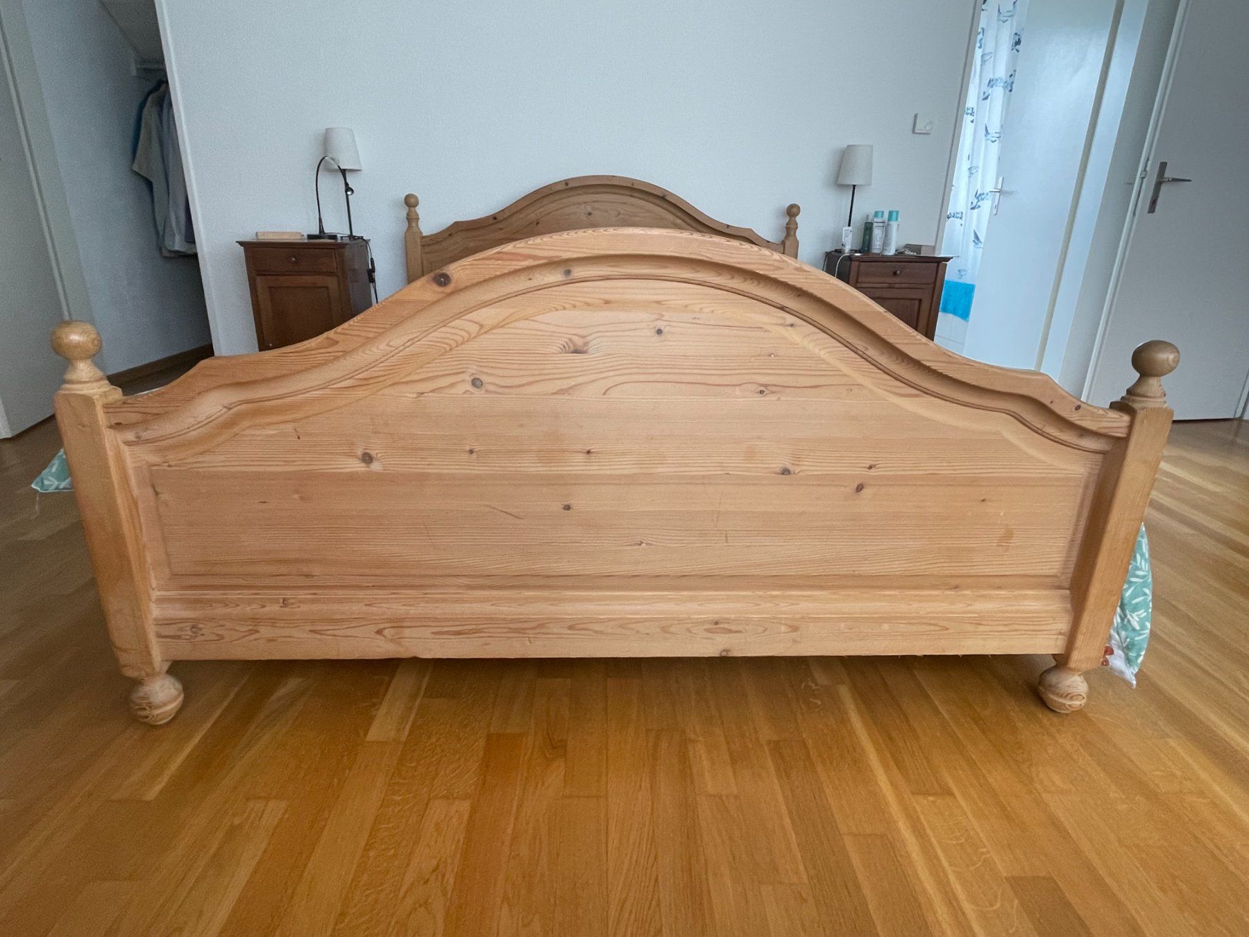 Letti: Solid Pine Bed Frame 160x200 with Slats, Mattress Free – Usato da Ettingen venduto da JohnnyCrash 4