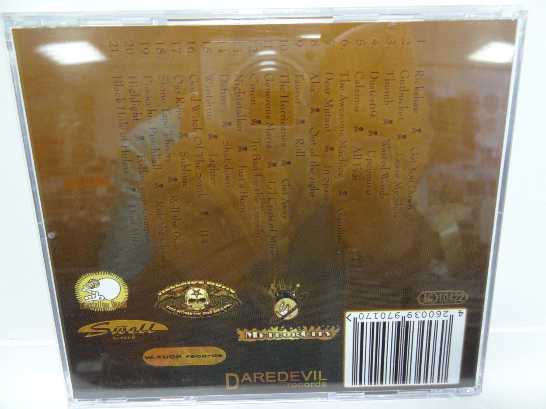 CDs: Burn The Street V - Daredevil Records CD – Gebraucht aus luzern von musicandart 1