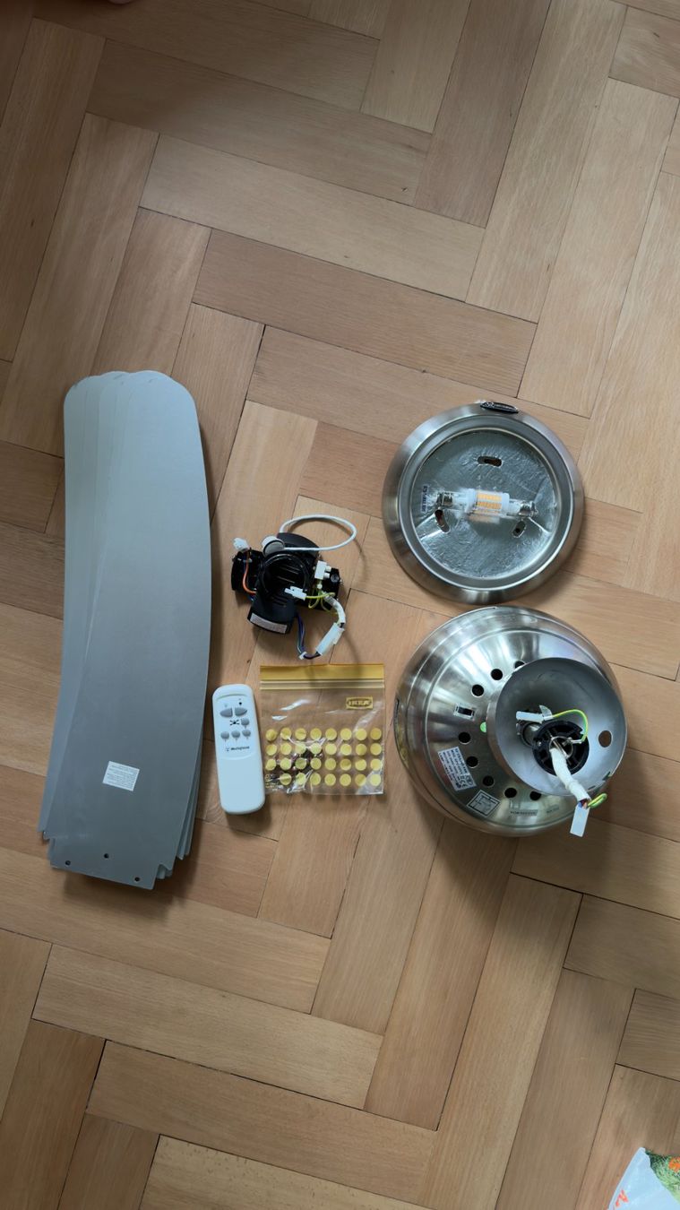 Ventilatori: Deckenventilator Westinghouse Benda, mit Licht – Usato da Stäfa venduto da El_duca
