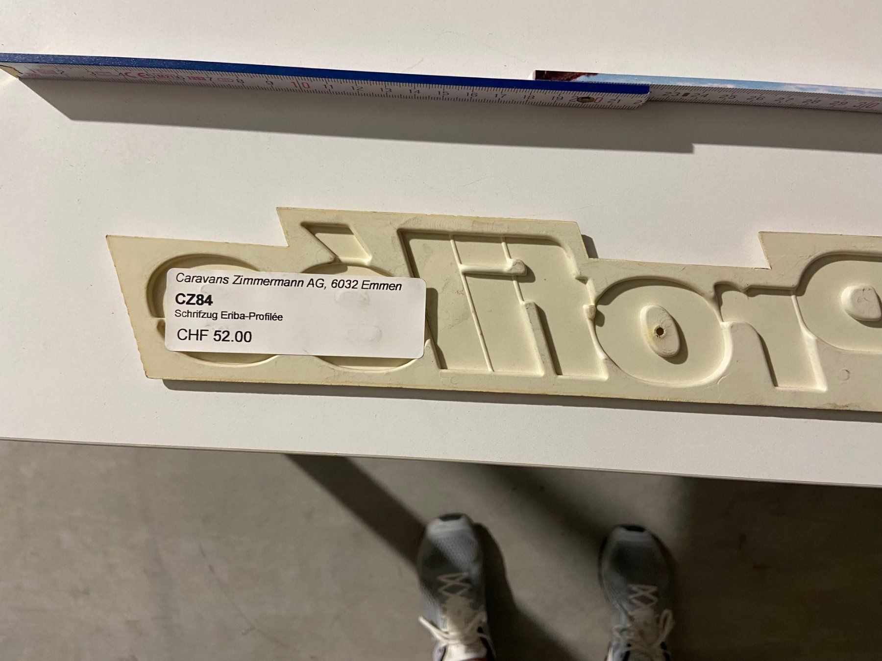 Sonstiges Fahrzeugzubehör: Emblem Eriba Profilèe – Neu (gemäss Beschreibung) aus Emmen von CZ6032 2