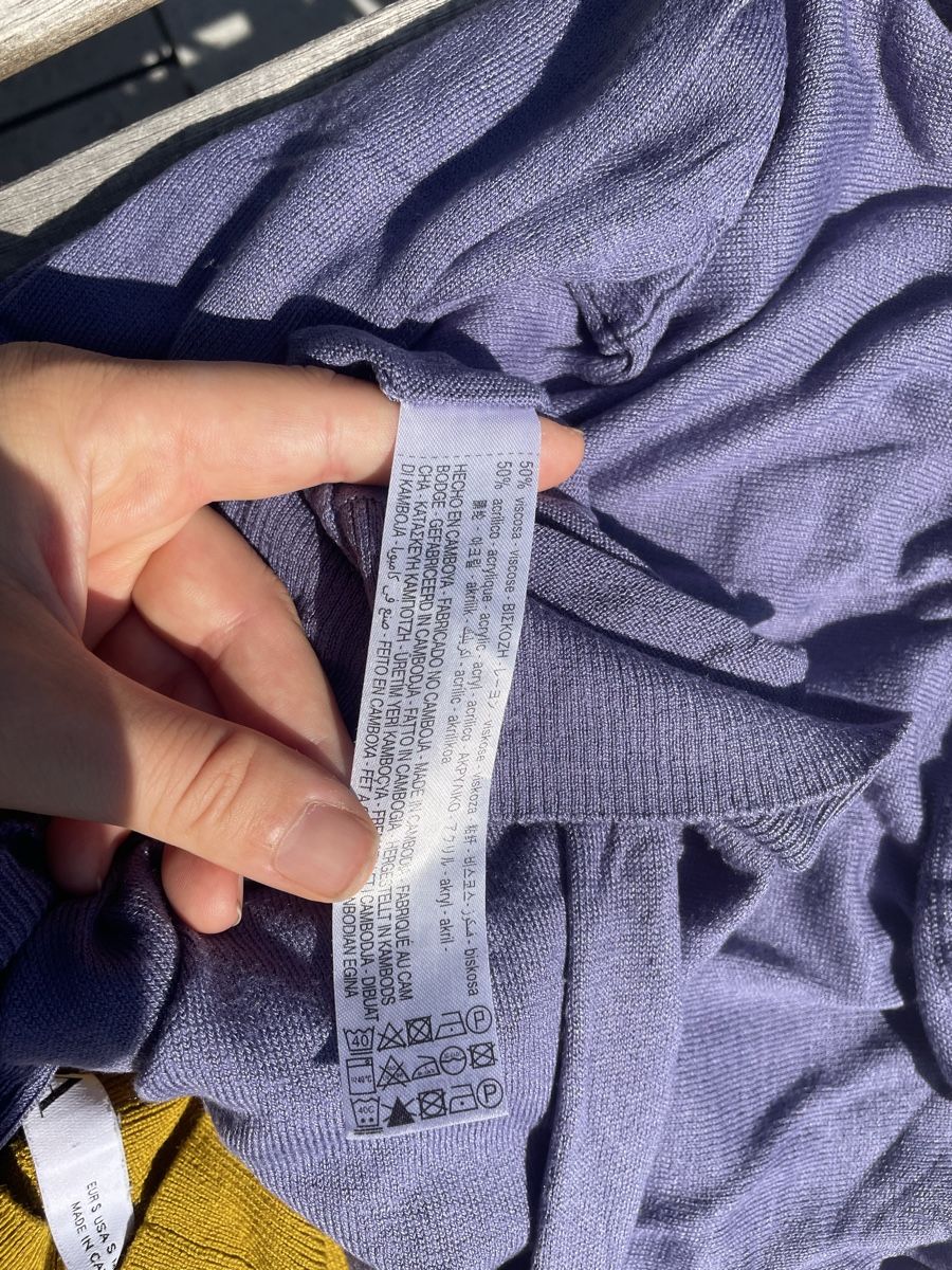 Zara Maglioni & Felpe: Wunderschöner leichter Pullover, Lila/Blau, Grösse S – Nuovo (secondo la descrizione) da Zürich venduto da Carlajimena 4