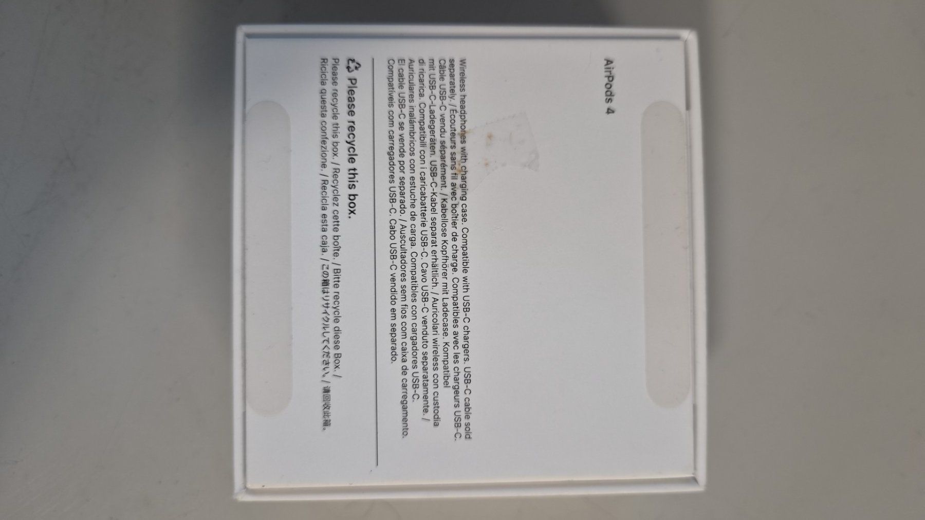 Apple Cuffie: Apple Airpods 4 – Usato da Buochs venduto da Cantun 7
