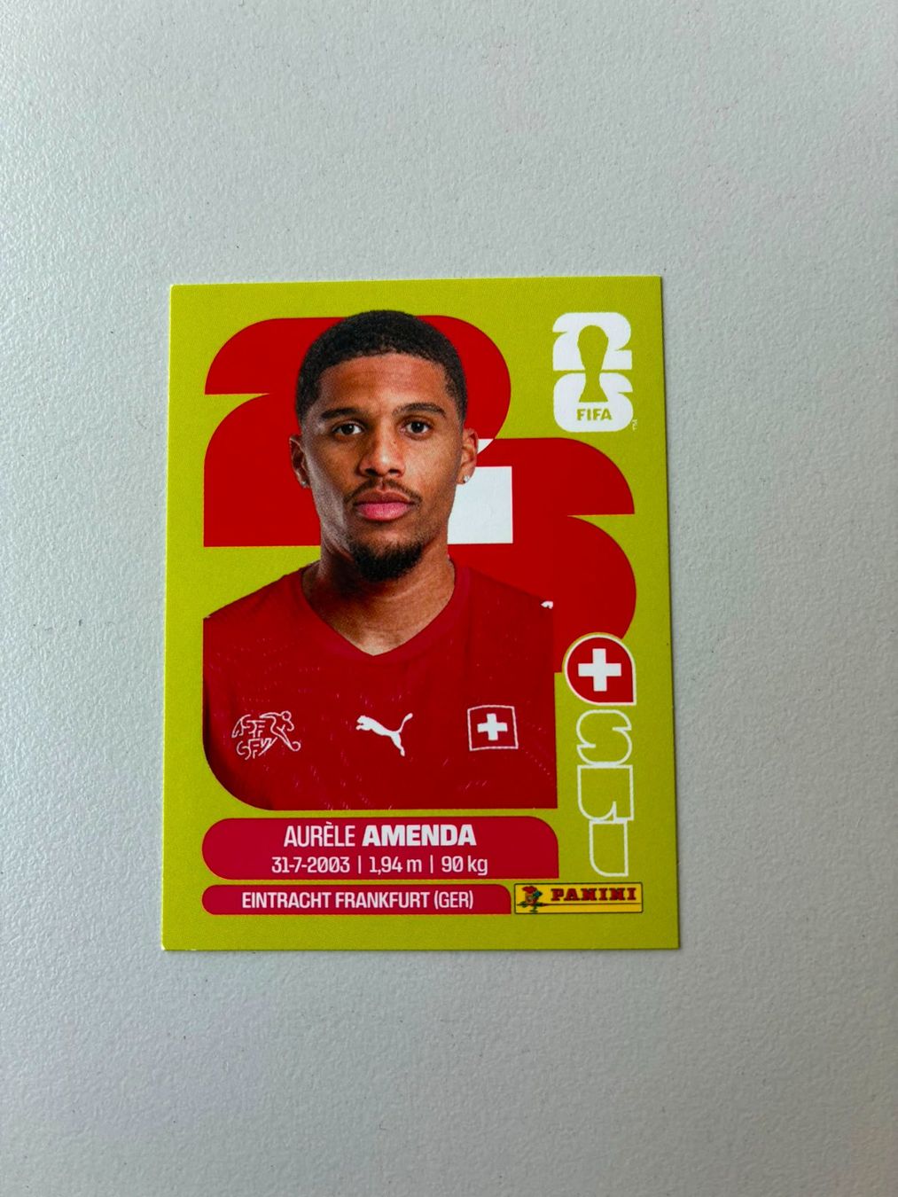 Panini Sammelbilder & Trading cards: Carte panini 2026 - SUI 7 – Neu (gemäss Beschreibung) aus La Neuveville von Ibo2300