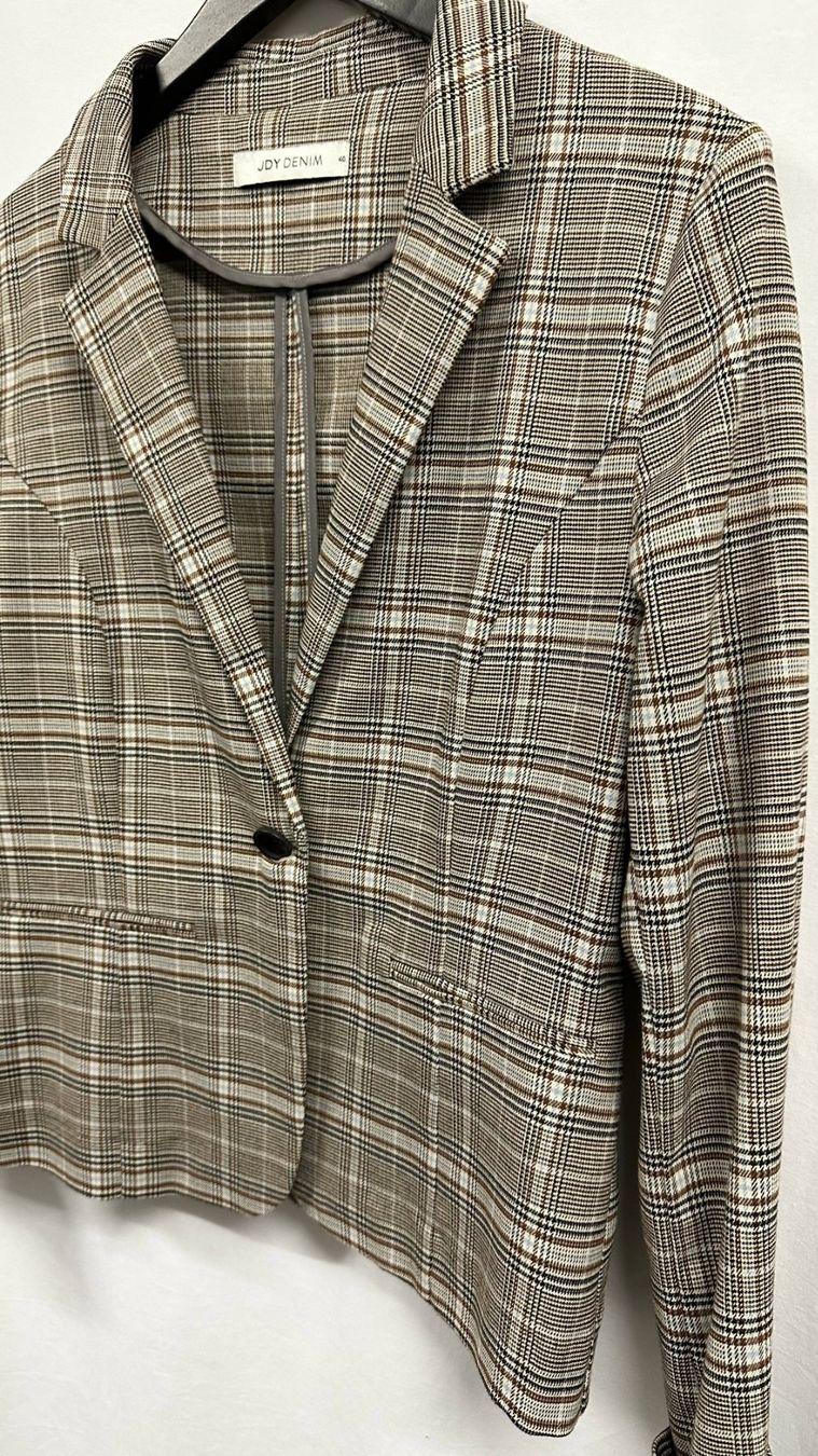 Giacche: karierter Blazer beige Gr. 40 – Nuovo (secondo la descrizione) da Sarmenstorf venduto da taosun1 1