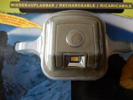 LED-Stirnlampe von Panther Vision mit Akku / oliv-grün