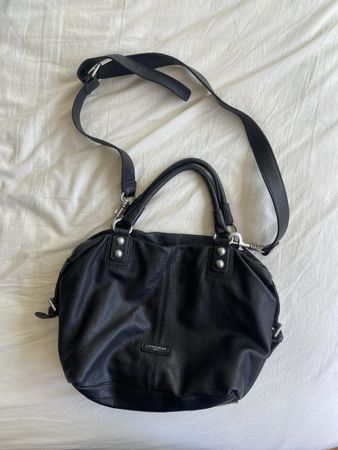 Liebeskind schwarze leder Handtasche