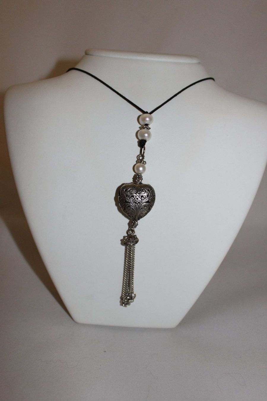 Catenine: Collier sautoir coeur – Nuovo e nell'imballaggio originale da Marsens venduto da fakia 1