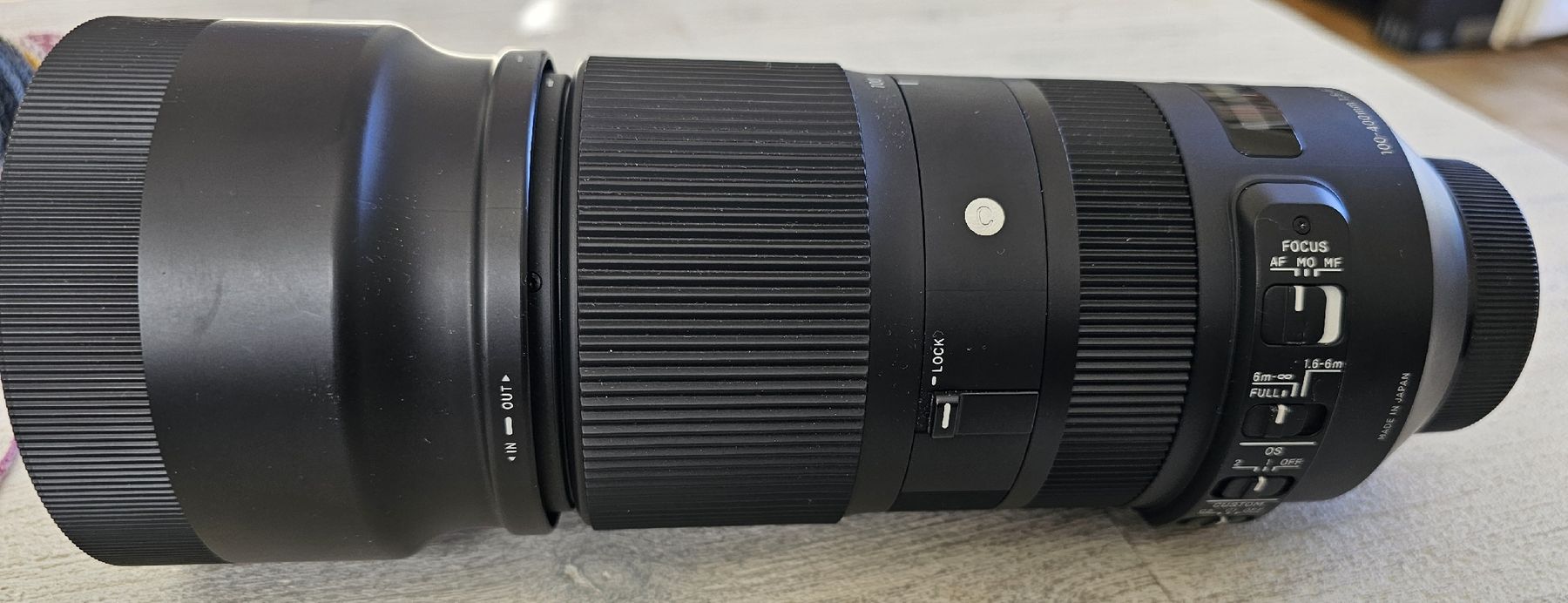 Sigma Obiettivi: Objectif Sigma 100-400mm F5-6.3 DG DN OS – Usato da Yverdon-les-Bains venduto da van_dq65 1