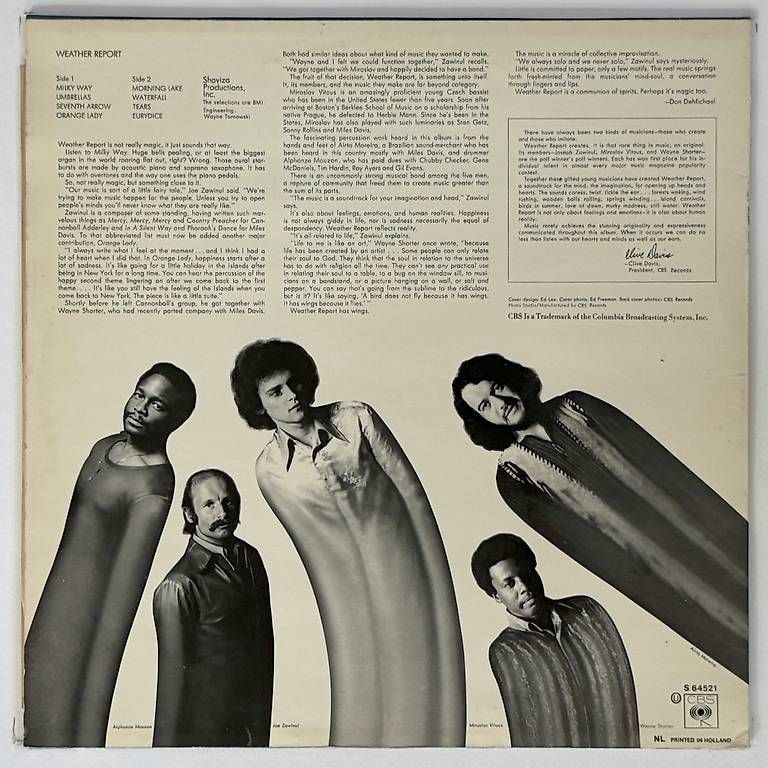 Dischi in vinile: Weather Report  Weather Report – Usato da Basel venduto da dietschy77 1