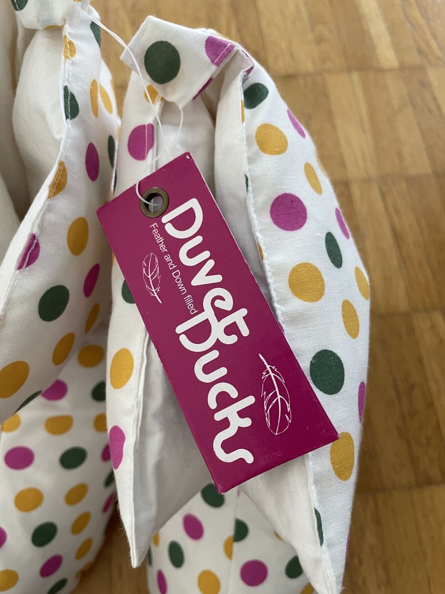 Scarpe per ragazze: Duvet Duck Feather & Down Filled Slippers - Size Medium – Nuovo e nell'imballaggio originale da Neuchatel venduto da shi_9fzw 1